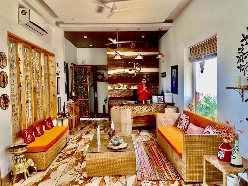 Veda5 Ayurveda & Yoga Retreat Hotel Rishīkesh Exterior foto